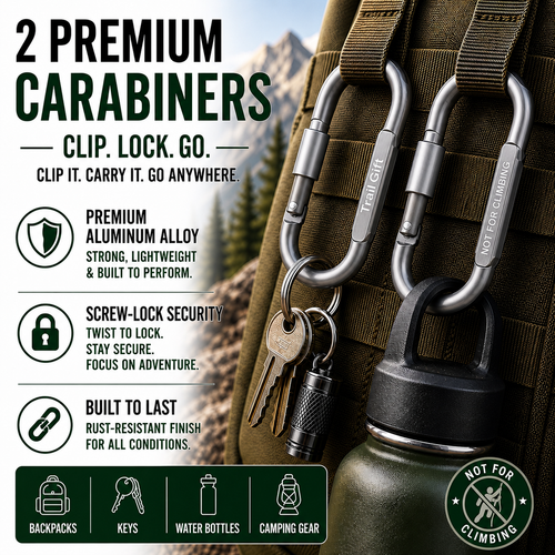 Carabiners (2 pack)